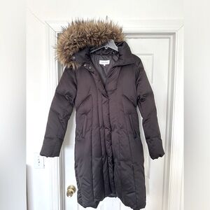 Calvin Klein brown size M winter parka